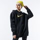 dámska mikina NIKE MIKINA S KAPUCŇOU W NSW HOODIE BB OS SHINE bv4986-010 farba čierna