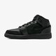 detské tenisky (obuv) AIR JORDAN 1 MID (GS) 554725-064 farba čierna