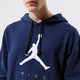 pánska mikina JORDAN MIKINA S KAPUCŇOU M J JMPMN FLC PO HOODIE da7192-410 farba tmavomodrá