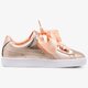 dámske tenisky (obuv) PUMA BASKET HEART COP 36673003 farba zlatá