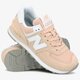 dámske tenisky (obuv) NEW BALANCE WL574OAB wl574oab farba ružová