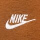pánska mikina NIKE MIKINA S KAPUCŇOU M NK CLUB BB PO HOODIE fn3859-270 farba hnedá