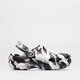 dámske sandále CROCS PLATFORM MARBLED 207176-bw farba čierna
