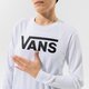 dámske tričko VANS TRIČKO FLYING V CLASSIC LS BF vn0a47wnwht1 farba biela