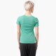 dámske tričko NIKE TRIČKO TEE-MID V GIRL PROBLEMS 644488305 farba zelená