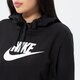 dámska mikina NIKE MIKINA S KAPUCŇOU W   NSW CLUB FLC GX PO HDY STD dq5775-010 farba čierna
