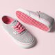 detské skate obuv VANS AUTHENTIC  va38e7mla farba sivá