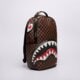 dámsky ruksak SPRAYGROUND RUKSAK SHARKS IN PARIS BUBBLE BROWN 910b8634nsz farba hnedá