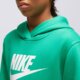 detská mikina NIKE MIKINA S KAPUCŇOU K NSW CLUB BOY fd2988-324 farba zelená
