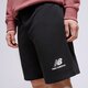 pánske šortky NEW BALANCE ŠORTKY  NB ESSENTIALS STACKED SHORT ms31540bk farba čierna