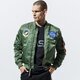 pánska zimná bunda ALPHA INDUSTRIES BUNDA ZIMNÁ MA-1 VF NASA 16610701 farba zelená