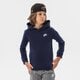 detská mikina NIKE FRANCHISE OVERHEAD HOODIE JUNIOR BOY bv3757-410 farba tmavomodrá