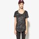 dámske tričko NIKE TRIČKO TEE-BF BURNOUT GLITCH 803993010 farba čierna