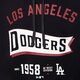 pánska mikina NEW ERA MIKINA S KAPUCŇOU MLB PENNANT LA DODGERS LOS ANGELES 60596189 farba tmavomodrá