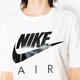 dámske tričko NIKE TRIČKO SS W NSW TOP SS AIR BF 875576101 farba biela
