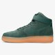pánske tenisky (obuv) NIKE AIR FORCE 1 HIGH '07 LV8 SUEDE aa1118300 farba zelená