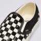 dámske tenisky (obuv) VANS CLASSIC SLIP-ON BEADED CHECKERBOARD vn000d6y7051 farba čierna