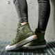 dámske tenisky (obuv) CONVERSE CHUCK TAYLOR ALL STAR FROSTED DIMENSIONS 166126c farba zelená