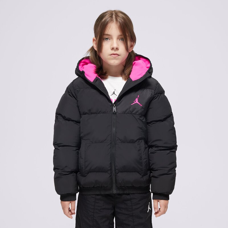 JORDAN BUNDA ZIMNÁ (G)MID PADDED JKT BLK/P G