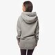 dámska mikina NIKE MIKINA QUILTED RALLY HOODY 729472091 farba sivá