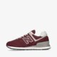 dámske tenisky (obuv) NEW BALANCE 574  wl574evm farba bordová