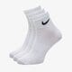 dámske ponožky NIKE PONOŽKY U NK EVERYDAY LTWT ANKLE 3PR sx7677-100 farba biela