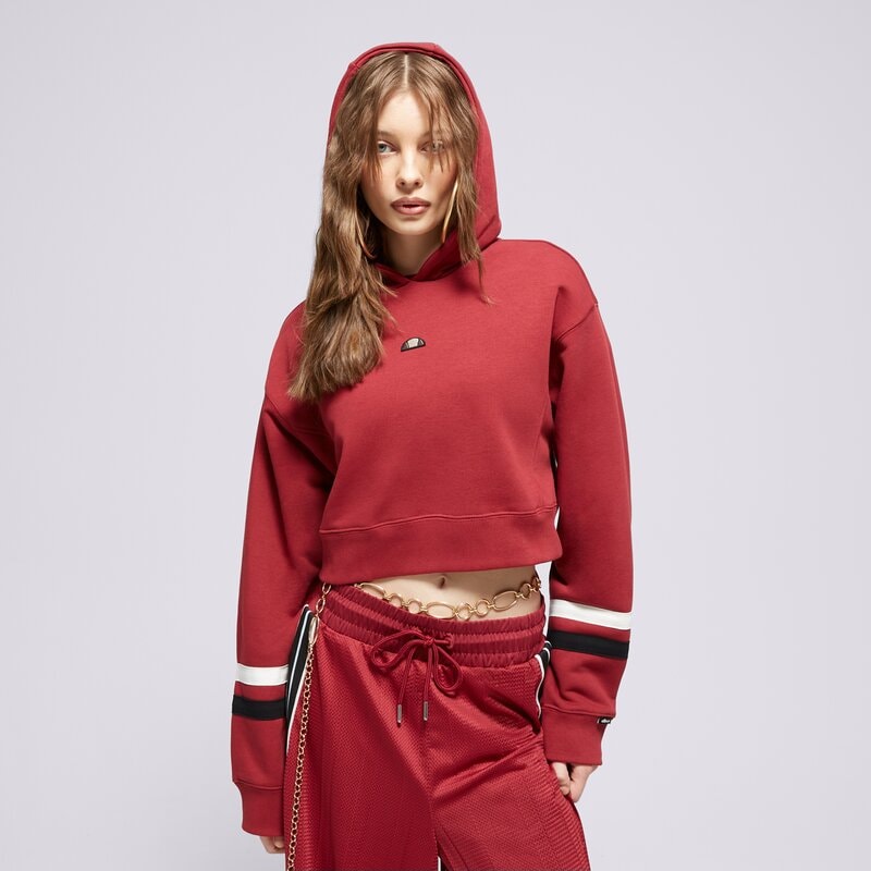 ELLESSE MIKINA S KAPUCŇOU BARNES BRGND CROPPED HOODY