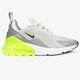 detské tenisky (obuv) NIKE AIR MAX 270 943345-030 farba sivá