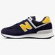 pánske tenisky (obuv) NEW BALANCE ML574SMB ml574smb farba modrá