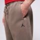 pánske nohavice JORDAN NOHAVICE  JORDAN BROOKLYN FLEECE ib7238-040 farba hnedá