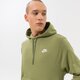 pánska mikina NIKE MIKINA S KAPUCŇOU SPORTSWEAR CLUB FLEECE bv2654-334 farba khaki