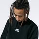 pánska mikina VANS MIKINA SCRATCHED CREW vn0a49jiblk1 farba čierna