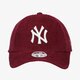 dámska šiltovka NEW ERA ČIAPKA WMNS FASHION CORD 940 NYY PNK NEW YORK YANKEE 60184839 farba bordová