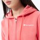 dámska mikina CHAMPION MIKINA HOODED FULL ZIP 115398ps171 farba ružová