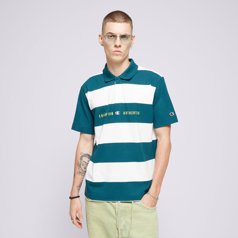 CHAMPION POLO TRIČKO TRIČKO TRIČKO TRIČKO TRIČKO T    STRIPE