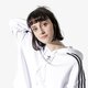 dámska mikina ADIDAS MIKINA CROPPED HOODIE WHT dx2321 farba biela