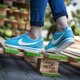 dámske tenisky (obuv) NIKE WMNS CLASSIC CORTEZ NYLON 749864410 farba modrá