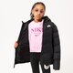 detské tričko NIKE GIRLS' PADDED JACKET JUNIOR BOY dx1264-011 farba čierna