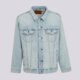 Prechodná bunda pánska (jarná/jesenná) LEVI'S BUNDA RELAXED FIT TRUCKER LIGHT INDIGO - WORN IN a5782-0112 farba modrá