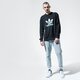 pánska mikina ADIDAS MIKINA SWEATSHIRT fm3701 farba čierna