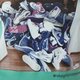 dámske tričko NIKE TRIČKO TEE-MID V GIRL PROBLEMS 644488305 farba zelená