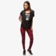 dámske nohavice NIKE NOHAVICE  LEG-A-SEE-AOP 678856696 farba červená