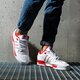 pánske tenisky (obuv) ADIDAS RIVALRY LOW ee4658 farba červená
