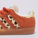 detské tenisky (obuv) ADIDAS GAZELLE CF EL I ji0075 farba oranžová