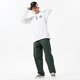 pánske nohavice VANS NOHAVICE  RANGE BAGGY TAPERED ELASTIC PANT vn00000dq7m1 farba viacfarebná