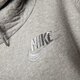 dámska mikina NIKE MIKINA QUILTED RALLY HOODY 729472091 farba sivá