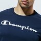 pánske tričko CHAMPION TRIČKO CREWNECK LONG SLEEVE TRIČKO 214748bs501 farba tmavomodrá