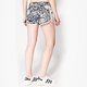 dámske šortky ADIDAS ŠORTKY  FLORIDO SHORT bj8396 farba čierna