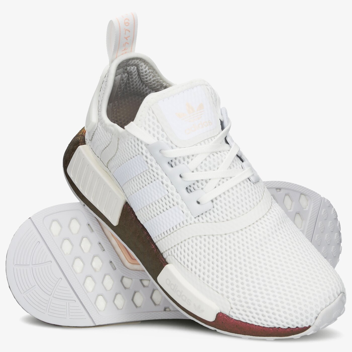 detské tenisky (obuv) ADIDAS NMD_R1 J fv1689 farba biela