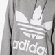 dámska mikina ADIDAS MIKINA TREFOIL HOODIEMGREYH cy6665 farba sivá